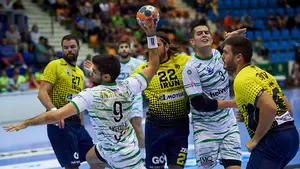 El Anaitasuna cierra sus amistosos con una victoria sobre el Bidasoa en el polideportivo de Lekunberri