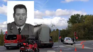 Un policía foral jubilado fallece en accidente en Berrioplano: su coche ha colisionado con un camión