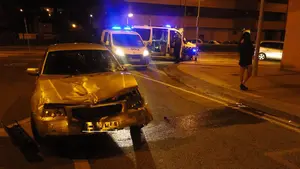 Doce accidentes de tráfico en Pamplona el fin de semana: herida grave una mujer de 38 años tras ser atropellada
