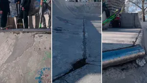 Comienzan los trabajos de renovación del skatepark del Parque de Antoniutti en Pamplona