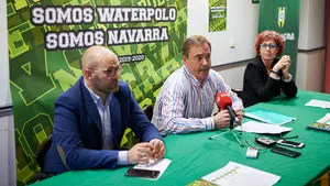 El Waterpolo Navarra pide apoyo al Gobierno para crear una instalación acuática que está en proyecto