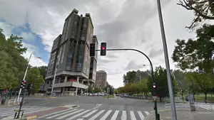 Pamplona estudia construir una rotonda en el cruce de dos de las principales avenidas de la ciudad