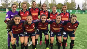 Las rojillas suman y siguen: Osasuna femenino se impone al Pozuelo en Madrid y es líder de la categoría