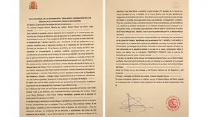 El acta de la exhumación de Franco: minuto a minuto de un día histórico reflejado en un documento oficial