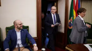 El alcalde Maya, apenado tras no aprobar sus cuentas: "El PSN decidirá si negociar con nosotros o Bildu"