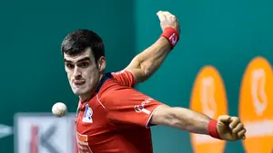 Batacazo en Eibar: los navarros Ezkurdia y Martija pierden después de ir ganando 18-11 en el Astelena