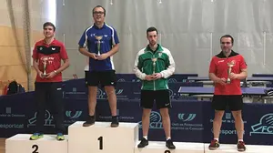 El jugador de Oberena Xabier Zugasti finaliza tercero en el torneo zonal jugado en Báscara (Girona)