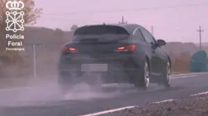 Se pasa de velocidad: un joven de Lodosa circula a más de 180 km/h en una vía limitada a 100 km/h en Viana