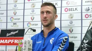 Oier Sanjurjo, autocrítico: "Hay que recuperar la solidez defensiva y ese trabajo táctico que hacíamos"