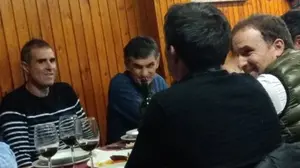Jagoba Arrasate cenó este viernes en una sociedad con los entrenadores del Athletic, Alavés y SD Eibar