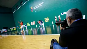 El frontón Labrit descansa en la quinta jornada del torneo de Parejas, previa a las fiestas navideñas