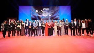 Navarra Televisión se viste de gala para entregar sus premios en un Baluarte con lleno absoluto