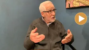 "No hay edad para dejar de estudiar": la historia de Ramiro Giménez, alumno a sus 95 años de la UNED de Tudela