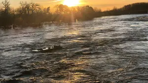 Alerta de desborde en un río de Navarra tras llenarse hasta arriba su embalse en la cabecera