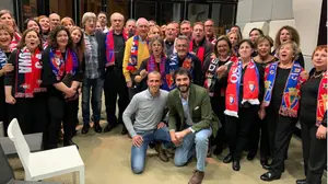 Esta es la propuesta de himno para el Centenario de Osasuna que cautiva a Patxi Puñal, Martín y Zabalza