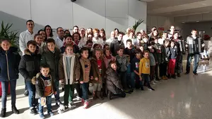 "Mi sonrisa te curará": el emotivo proyecto de un cole navarro que 'manda' a sus alumnos a visitar hospitales