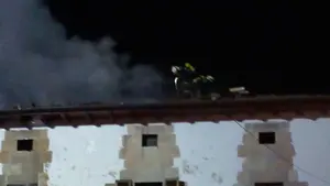 Se quema una casa en Ulzurrun: trasladan a un hombre al hospital tras el incendio de su vivienda