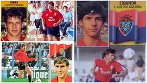 Los mejores cromos de Osasuna: Panini escoge estos 11 jugadores históricos del club rojillo