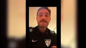 El Málaga suspende a su entrenador Víctor Sánchez después de que se filtrase un vídeo sexual