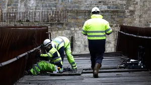 Los resultados de la prueba de carga de la pasarela del Labrit podrían tardar hasta tres meses en conocerse