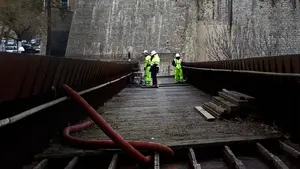 Pamplona da un nuevo paso para la reparaci&oacute;n definitiva de la pasarela de Labrit