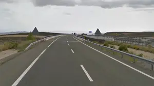 Un conductor con pronóstico muy grave tras sufrir un infarto en la autovía de Navarra