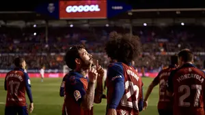 Osasuna, puro pundonor hasta el triunfo: las imágenes de la victoria en El Sadar ante el Levante
