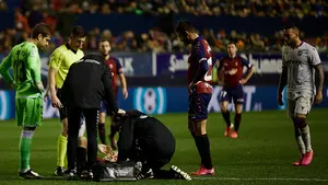 El médico de Osasuna, Juan Bertó, calcula que la recuperación de Chimy Ávila oscilará entre 6 y 8 meses
