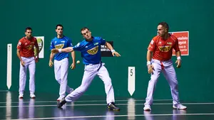 Los navarros Olaizola y Unai Laso medirán sus fuerzas este domingo en los cuadros alegres del Bizkaia