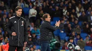 Arrasate, contrariado: "Hemos tenido nuestro momento pero la Real es justa merecedora de la victoria"