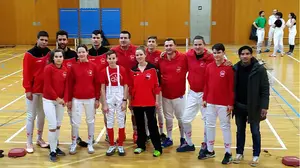 Gran éxito del Club Navarro de Esgrima en el torneo de Euskadi de Espada celebrado en Deusto