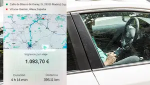 Viajó en VTC de Madrid a Olazagutía por la cara: detenido por estafar a un conductor más de 1.000€