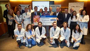 Los clientes de la empresa navarra Saltoki donan más de 45.000 euros para los niños con cáncer