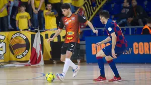 Goleados en el Palau Blaugrana: el Ribera Navarra cae ante el poderoso FC Barcelona y sigue en descenso