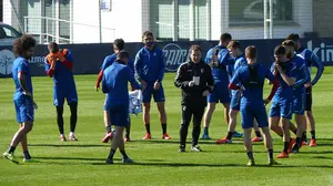 Dos futbolistas lesionados ya aparecen en Tajonar: Arrasate podría contar con ellos en San Sebastián