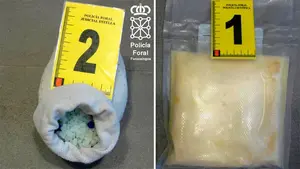 Con la droga escondida en un calcetín: 'sorpresa' en un control policial en Ayegui que se salda con dos detenidos