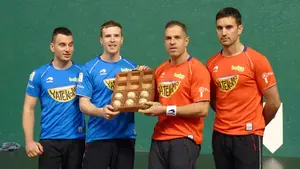 Olaizola, preparado ante el play off: "Llegamos en el mejor momento como pareja, con seguridad y confianza"