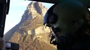 Nuevo rescate en el monte Beriáin: movilizado el helicóptero de los bomberos para evacuar a dos montañeros atrapados