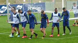Osasuna prepara el partido ante el Espanyol con cuatro ausencias en la sesión matinal de entrenamiento