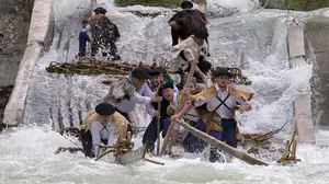 Suspendida la 28º edición del Día de la Almadía que se celebra en Burgui debido al estado de alarma