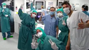 "Primera victoria frente al coronavirus": sale de la UCI una paciente ingresada en la Clínica Universidad de Navarra