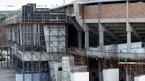 Incertidumbre en Osasuna: el parón en las obras por el coronavirus paraliza la reforma de El Sadar