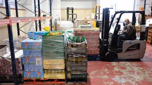 Tres camiones cargados de alimentos partirán en los próximos días desde Pamplona rumbo Ucrania