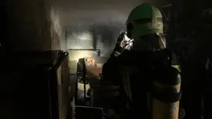 Incendio en una vivienda de Los Arcos: un hombre y una mujer, atendidos por inhalación de humo