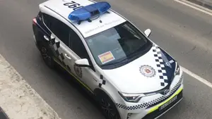 Sin complejos: la Policía Municipal de Tafalla exhibe una bandera de España en una ciudad gobernada por Bildu