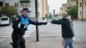La Policía Municipal de Pamplona propone sanción para 7 ciudadanos por incumplir el estado de alarma