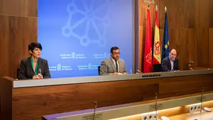 Los consejeros del Gobierno foral infectados vuelven al trabajo después de haber superado el coronavirus