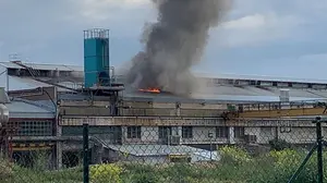 Susto en Murieta: aparatoso incendio en la fábrica de aceros especiales Schmidt Clemens Spain