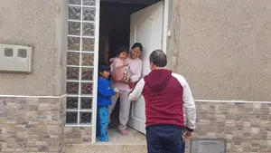 Animar a los niños y acompañar a los mayores: Fustiñana se vuelca con su población por el confinamiento