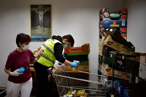 Avalancha de voluntarios en Tudela para atender situaciones de duelo y ansiedad por el Covid-19